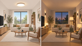Braucht ein Wohnzimmer eine Deckenlampe? Wohnen ohne zentrale Beleuchtung