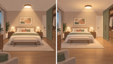 Wo sollte die Hauptleuchte im Schlafzimmer hängen? Ist direkt über dem Bett immer sinnvoll?