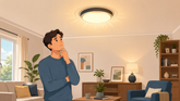 Die Lampe flackert leicht, bleibt aber an: Muss man etwas tun?