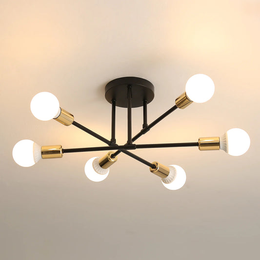 Illuminez votre Intérieur avec notre Lustre Style Rétro Sputnik