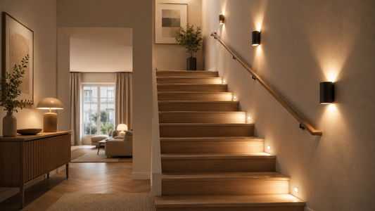 Comment choisir un éclairage d’escalier  Conseils pour une lumière pratique et décorative