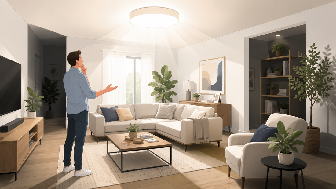 Lampe lumineuse mais zones sombres : causes et solutions