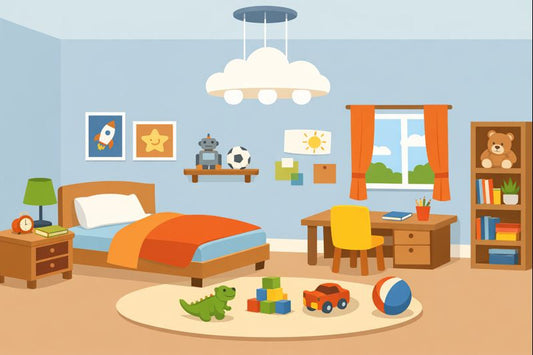 Pourquoi ne faut-il pas installer directement une lumière blanc froid dans la chambre d’enfant