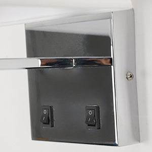 Nachttischlampe, LED-Wandleuchte, Leseleuchte, Schlafzimmer, Schwingarmhalter, E27, Wand-Nachtlicht (ohne Leuchtmittel)