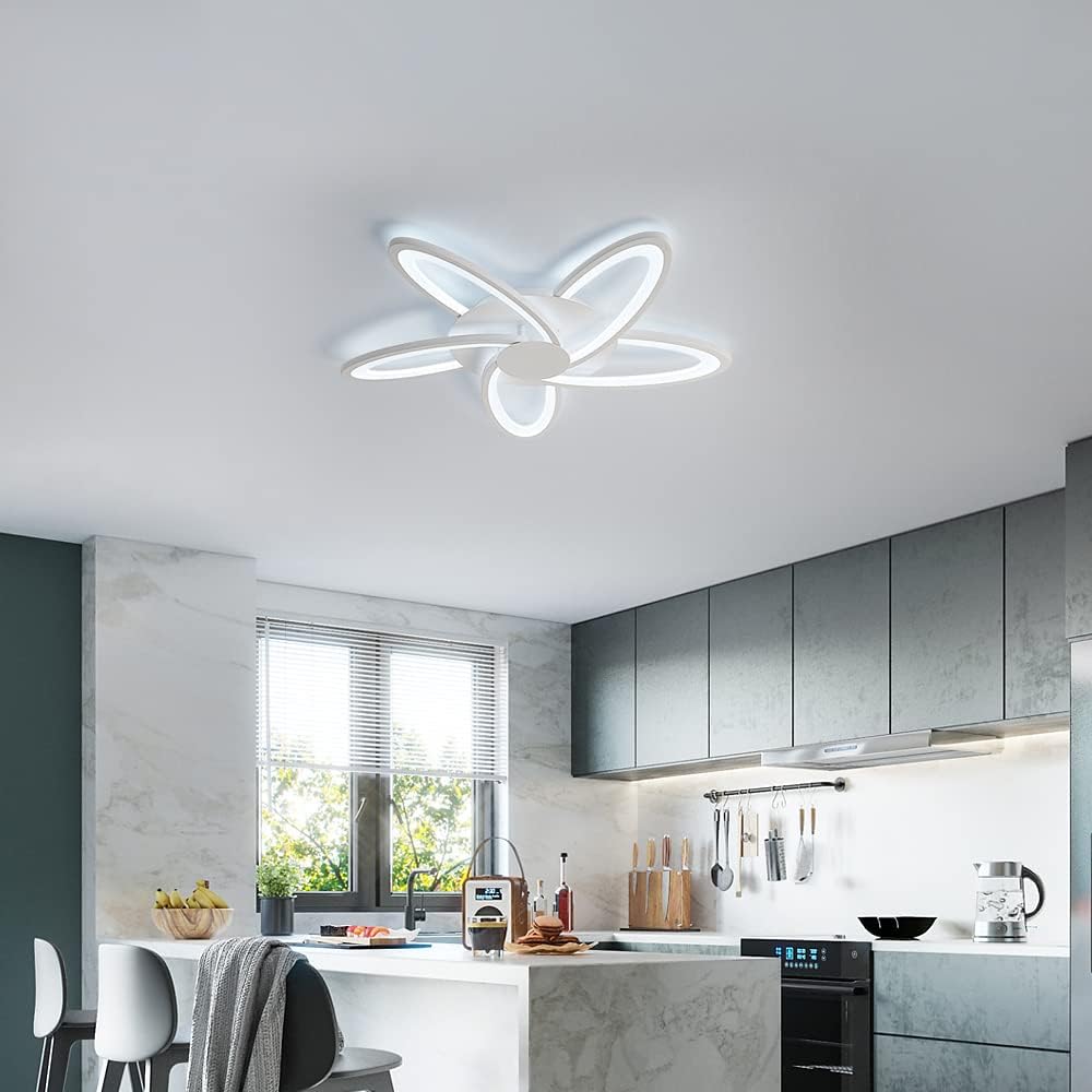 Plafonnier Led Dimmable Avec Télécommande 30W 