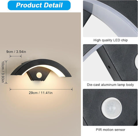 24W LED Außenwandleuchte