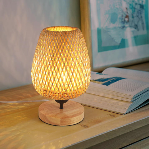 Natürliche Bambuslampe – Zen Licht