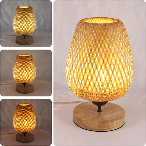 Natürliche Bambuslampe – Zen Licht