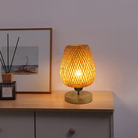 Natürliche Bambuslampe – Zen Licht