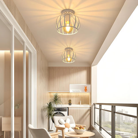 Vintage Industrielle Deckenleuchte