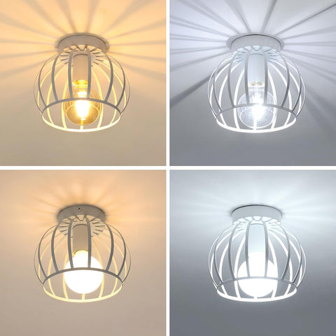 Vintage Industrielle Deckenleuchte