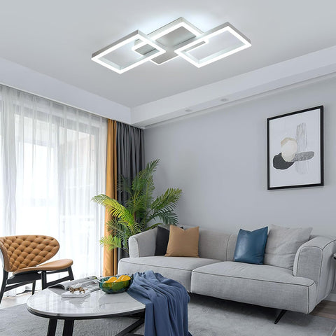 Moderne Quadratische LED Deckenleuchte 46W