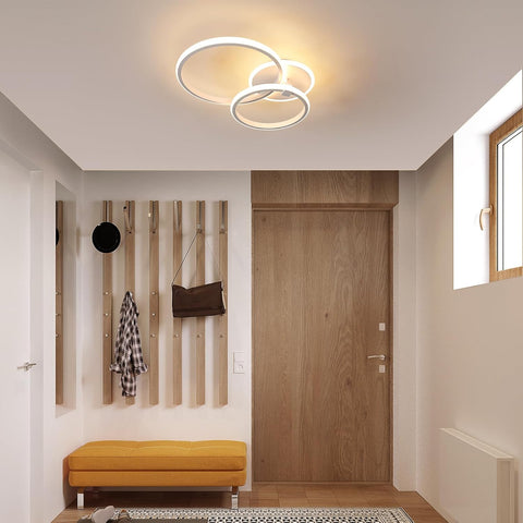 Moderne LED-Deckenleuchte 42W Rund Warmweiß