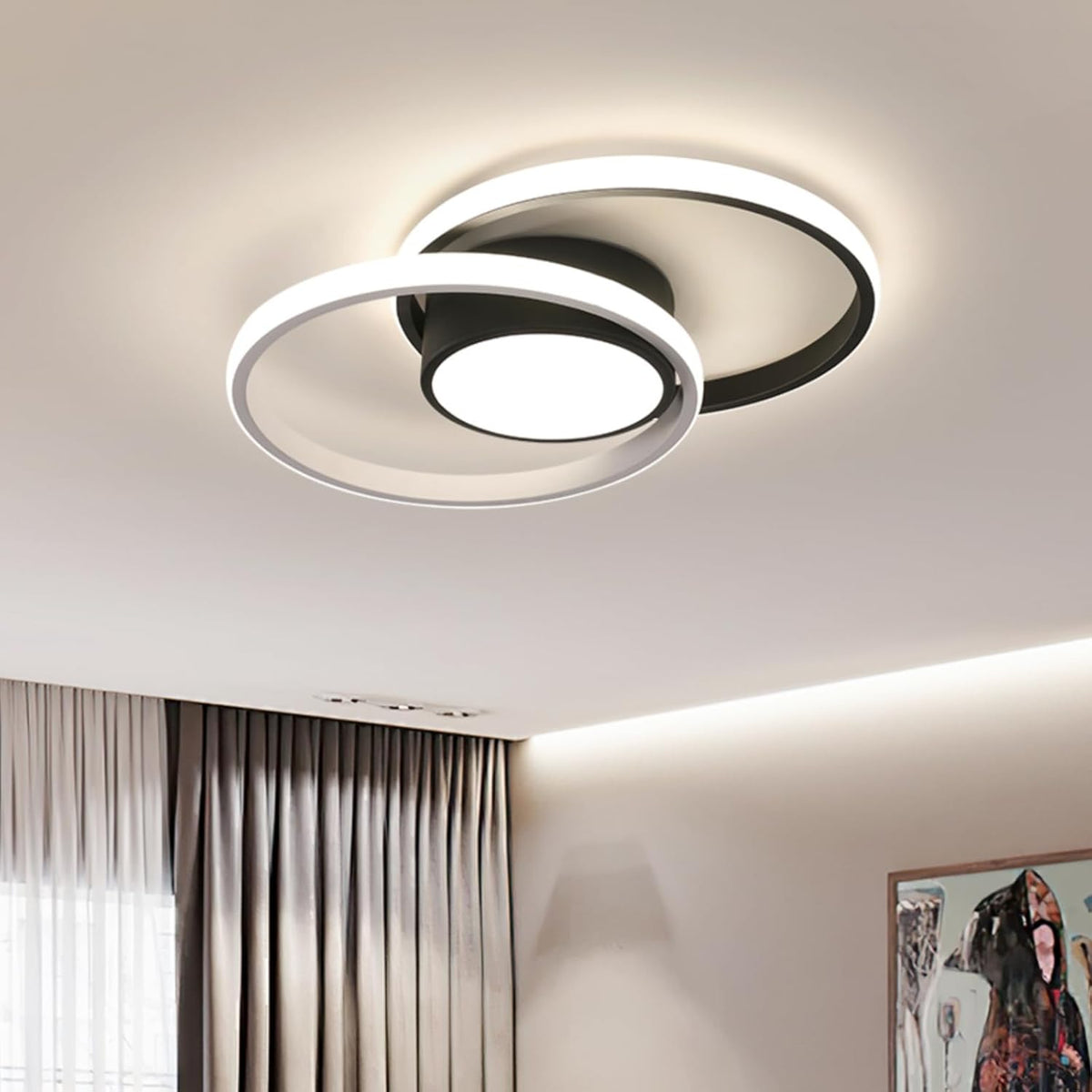 Moderner runder LED-Deckenleuchte 42W