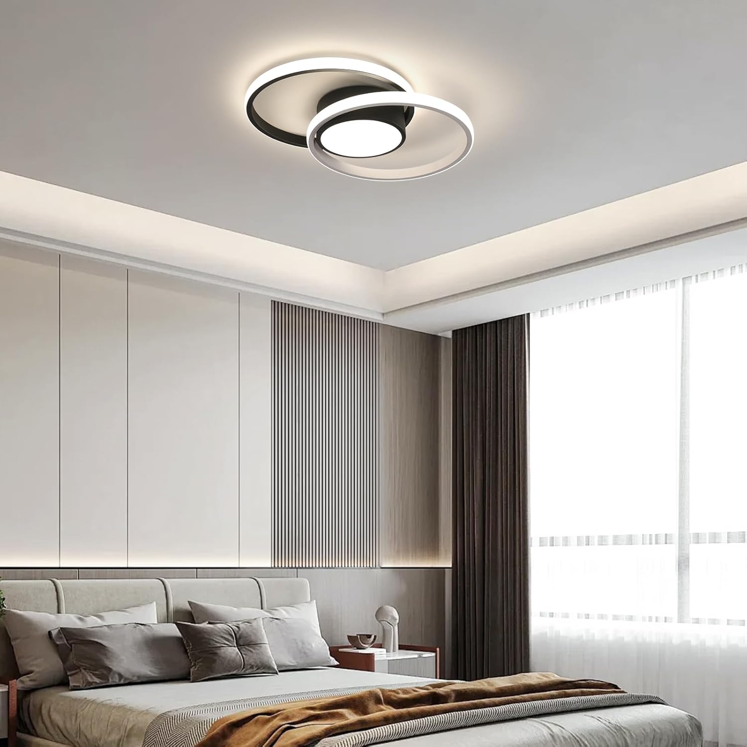 Moderner runder LED-Deckenleuchte 42W