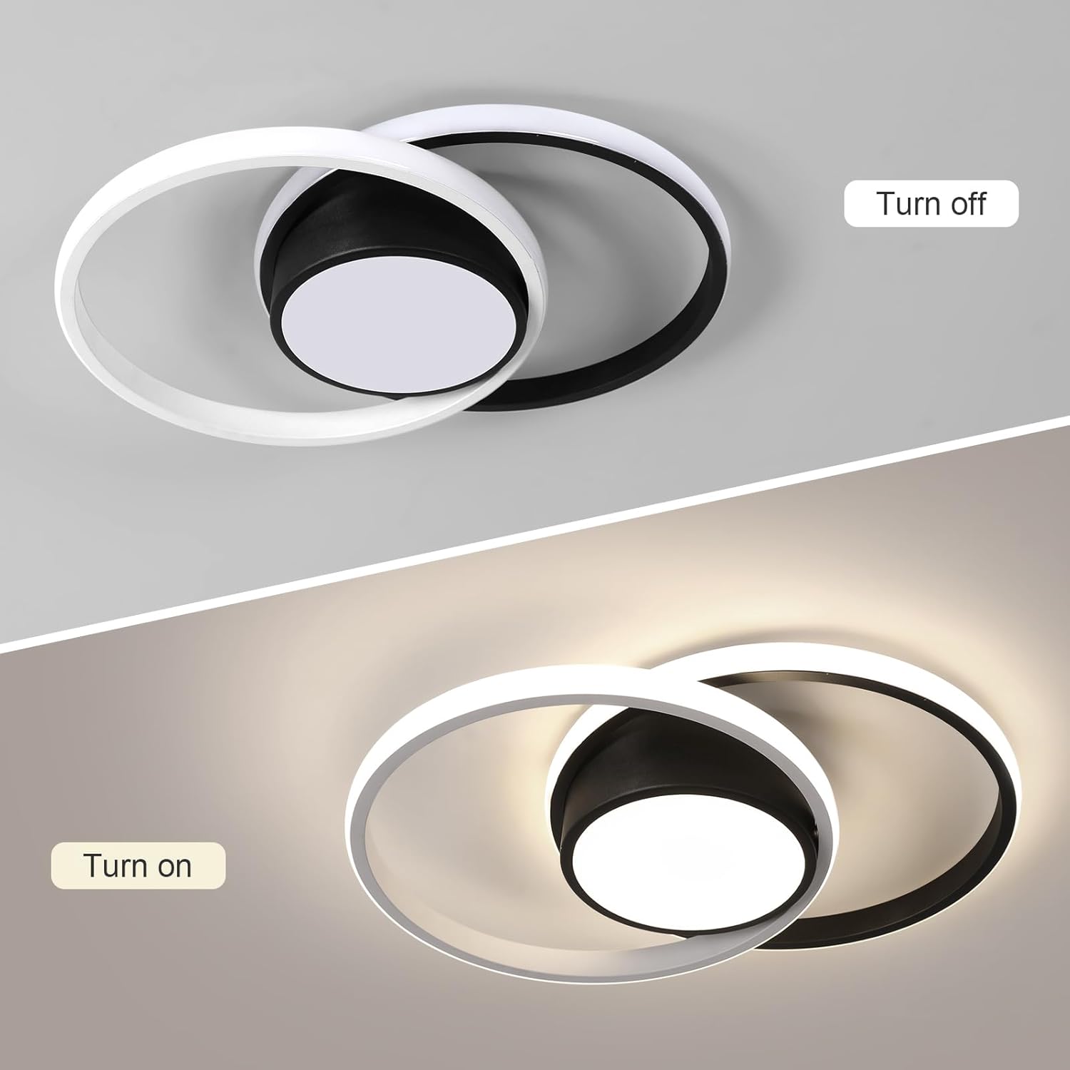 Moderner runder LED-Deckenleuchte 42W