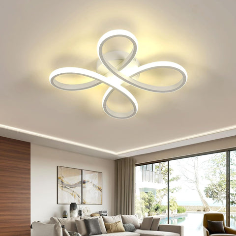 Moderne LED-Deckenleuchte 30W im Blumen-Design