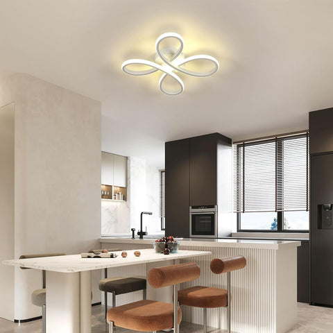 Moderne LED-Deckenleuchte 30W im Blumen-Design