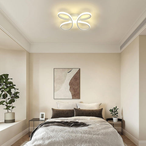 Moderne LED-Deckenleuchte 30W im Blumen-Design
