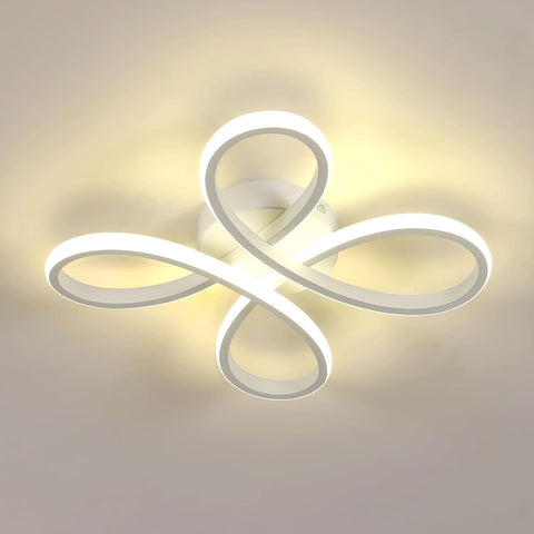Moderne LED-Deckenleuchte 30W im Blumen-Design