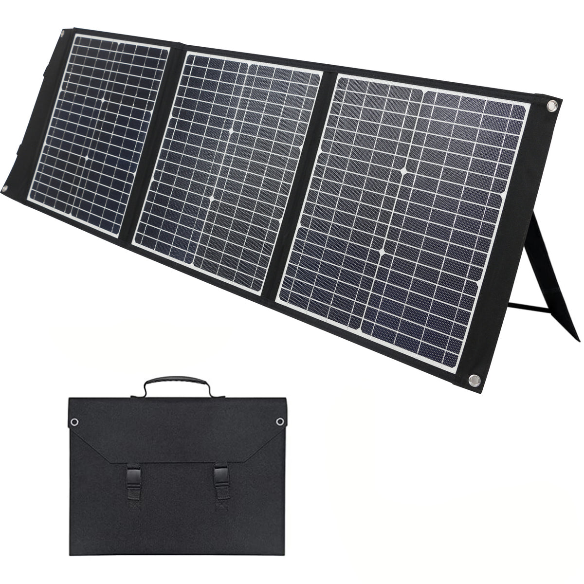 Faltbares Solarpanel, wasserdicht, aufmerksam und effizient, Solarzellen für Outdoor-Camping, Taschenladegerät, 60 W