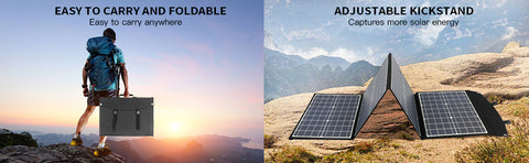 120 W faltbares Solarpanel monokristalline tragbare Solarmodule PD 45 W USB wasserdichtes Ladegerät QC3.0 DC Outdoor-Solargenerator für Camping und Garten