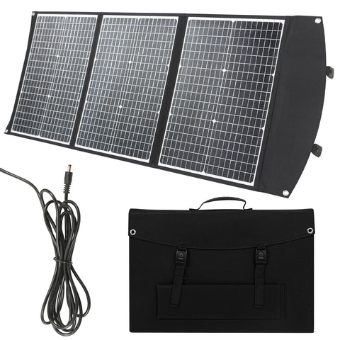 Faltbares Solarpanel, wasserdicht, aufmerksam und effizient, Solarzellen für Outdoor-Camping, Taschenladegerät, 100 W