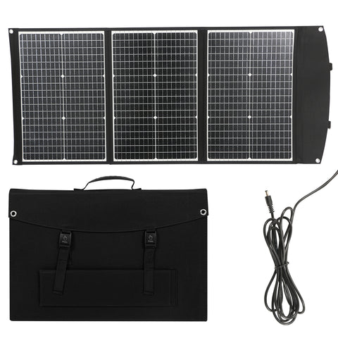 Faltbares Solarpanel, wasserdicht, aufmerksam und effizient, Solarzellen für Outdoor-Camping, Taschenladegerät, 100 W