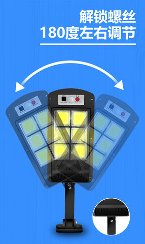 Solarlampen für den Außenbereich, wasserdicht, IP65 [Energieklasse A+]