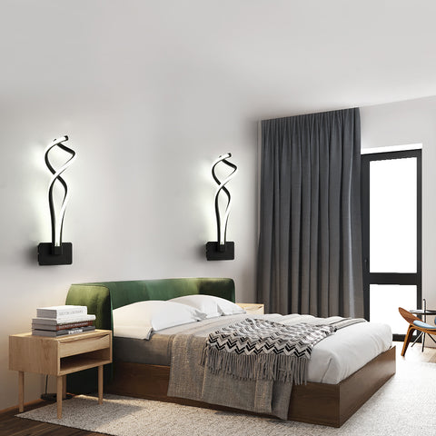 LED-Wandleuchte, 13 W Nachttisch-Wandleuchte, Aluminium-Wandleuchte für Schlafzimmer, Wohnzimmer, Treppe, Flur
