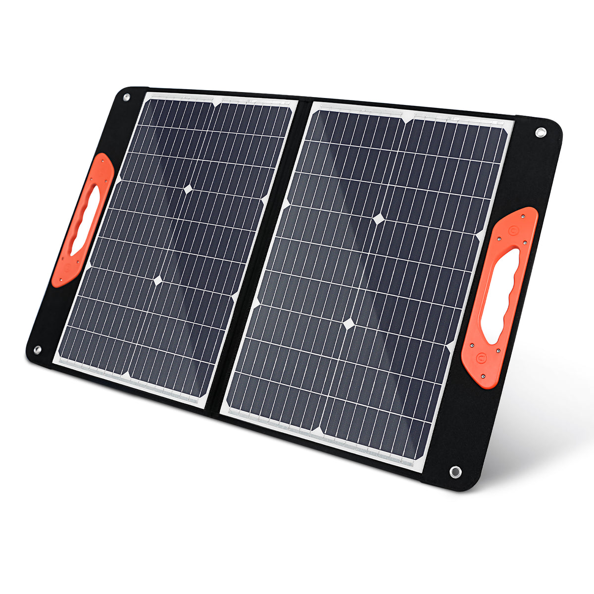 75 W faltbares tragbares Solarpanel, 3 Anschlüsse, DC/PD, 45 W/QC3.0/USB, kompatibel mit den meisten tragbaren Solargeneratoren/Kraftwerken/Telefonen/Laptops für Reisen/Camping/Wohnmobil