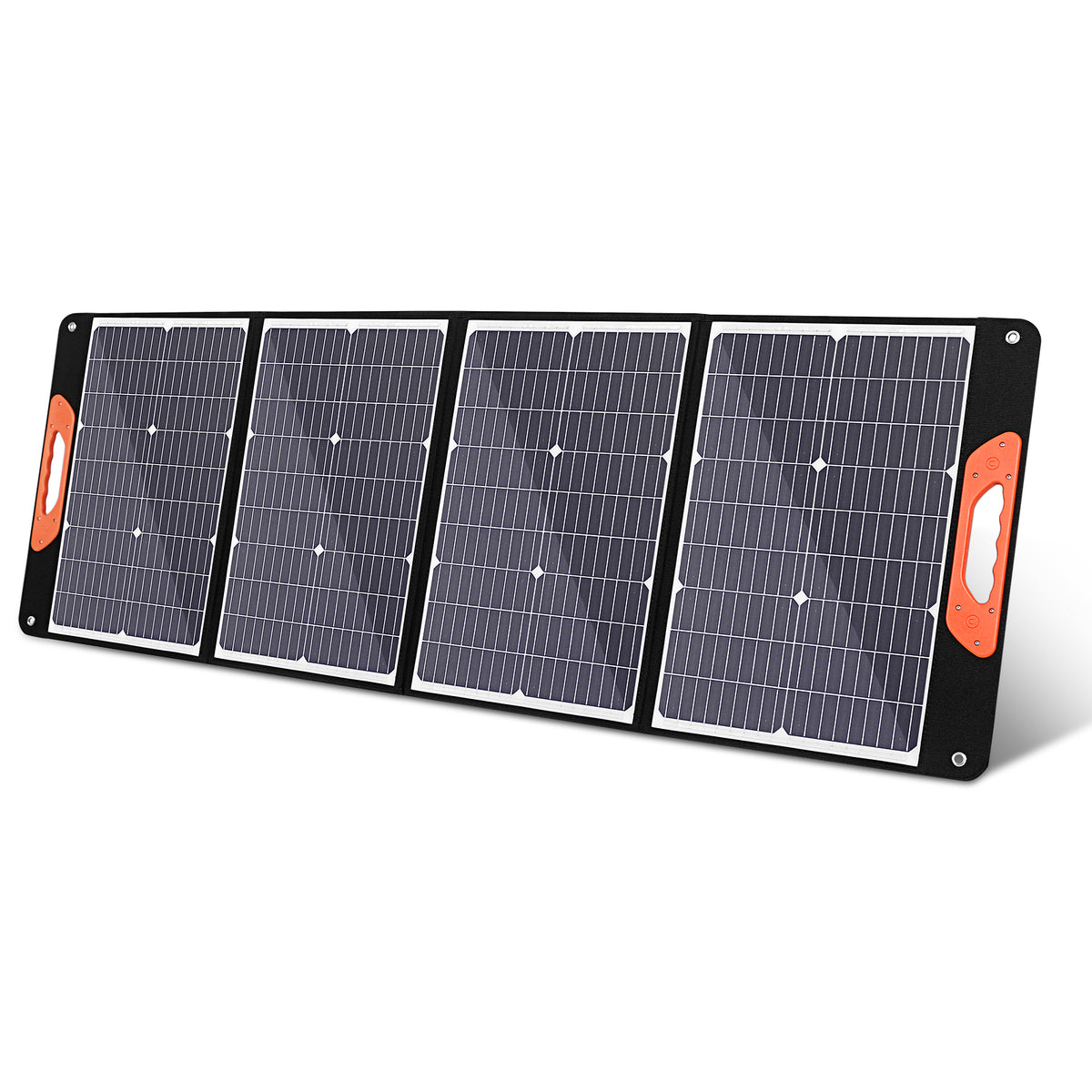 150 W 20 V leichte Solar-Falttasche, monokristallines Silizium, schwarz, für Camping, Anhänger, Auto, Ozean