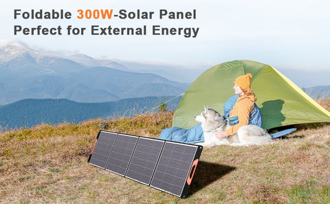 200 W monokristallines tragbares faltbares Solarpanel-Set mit 1 USB-Anschluss für den Außenbereich