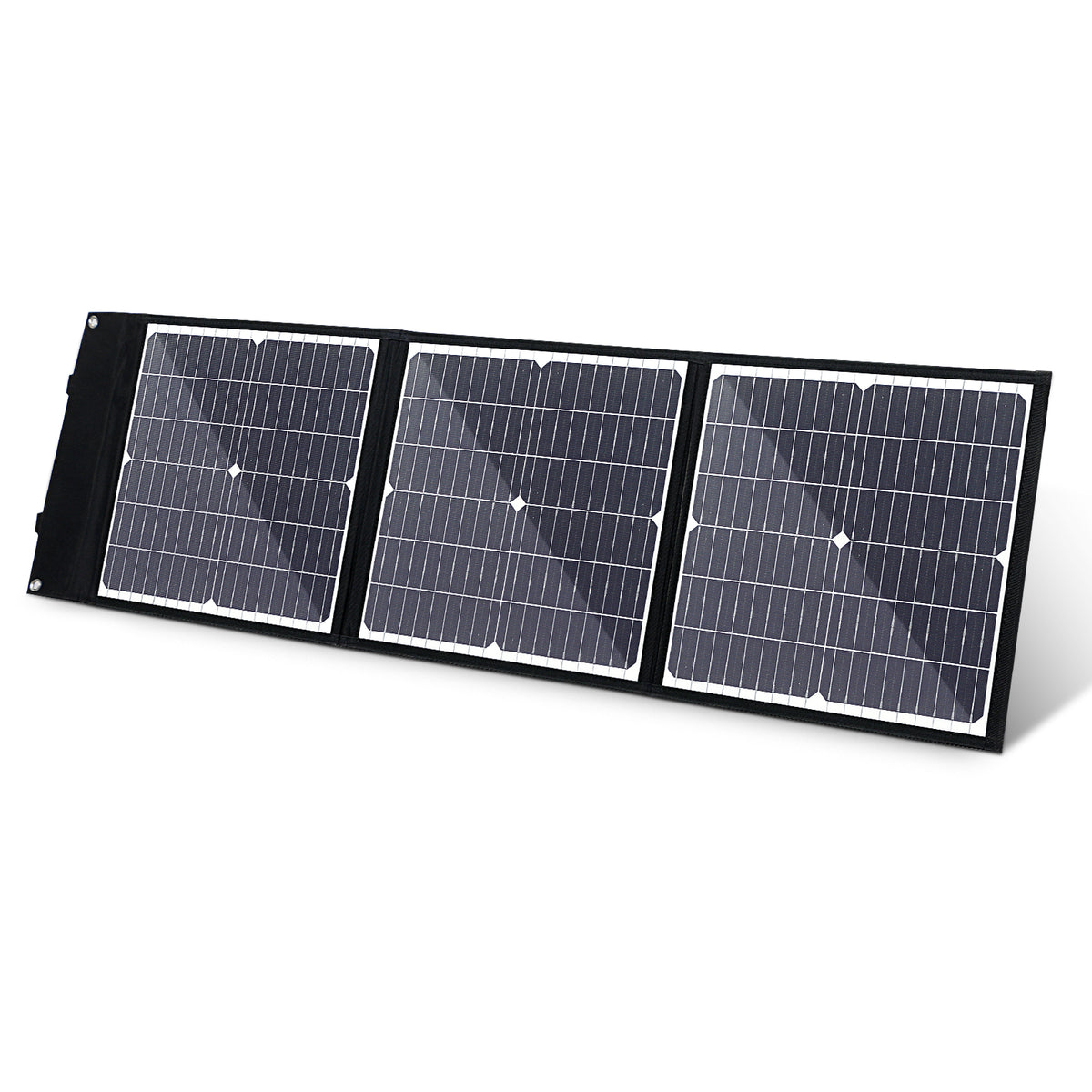 75 W effizientes faltbares MonocBN-Solarpanel, Outdoor-Reiseladegerät, faltbare Tasche mit 3 DC/USB/TYP-C-Solarmodulen