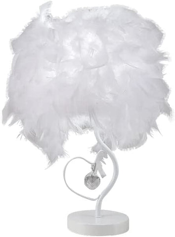 Feder-LED-Schreibtischlampe mit Fernbedienung, moderne, einfache dekorative Tischlampe, kreative Nachttischlampe, Nachtlicht, geeignet für den Schreibtisch im Kinderzimmer