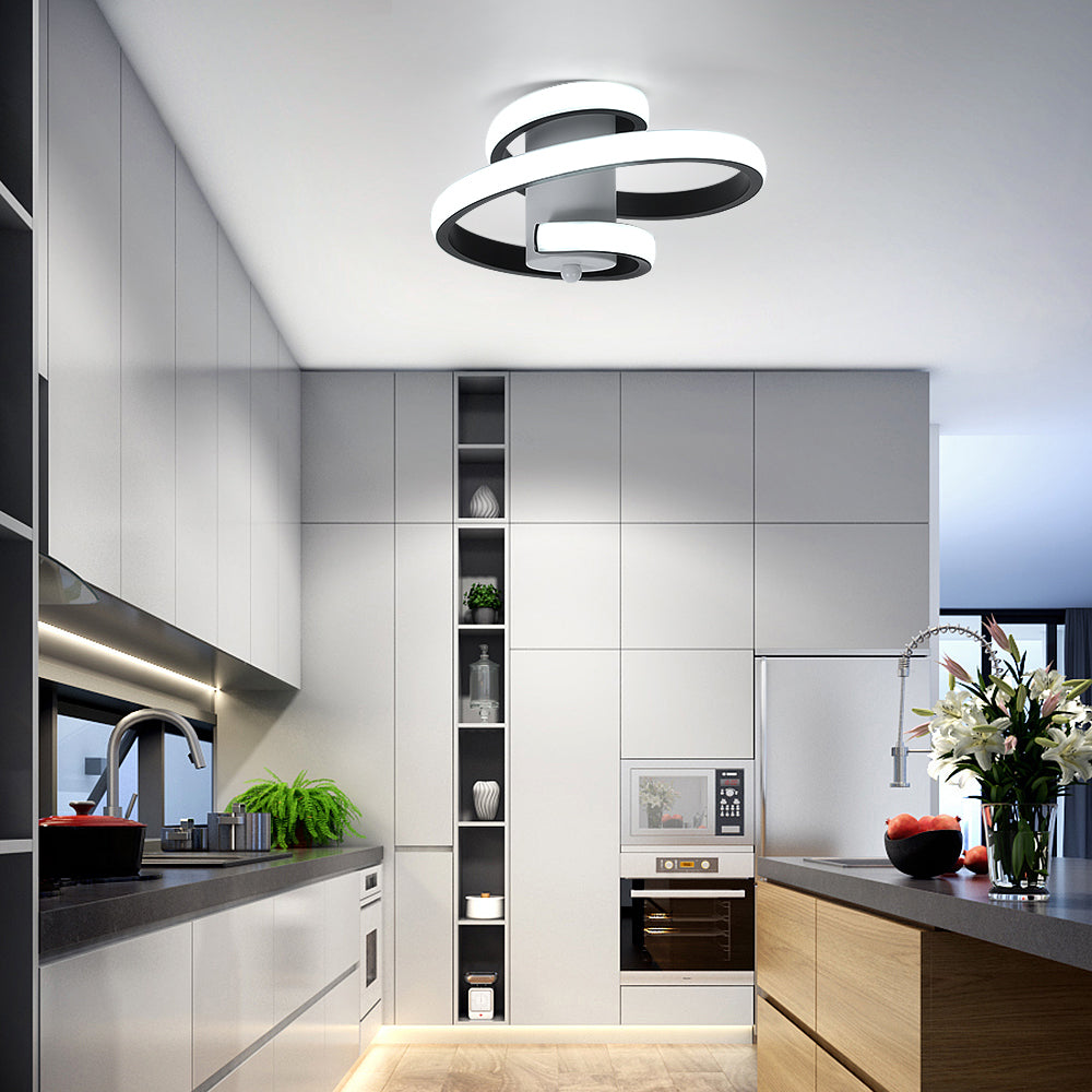 Plafonnier LED Moderne, 24W Plafonnier Design Créatif