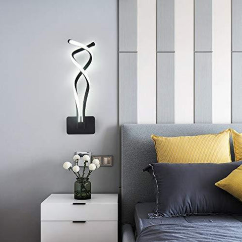 LED-Wandleuchte, 13 W Nachttisch-Wandleuchte, Aluminium-Wandleuchte für Schlafzimmer, Wohnzimmer, Treppe, Flur