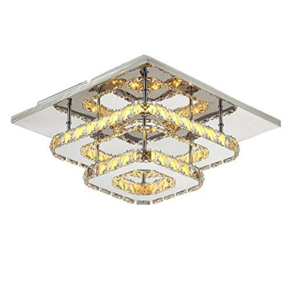 Plafonnier en Cristal   36W Lustre LED