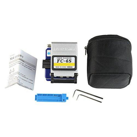 FTTH-Glasfaser-Kit mit FC-6S Cleaver, optischem Leistungsmesser und 5 km Abisolierzange zur visuellen Fehlersuche