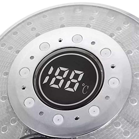 LED-Duschkopf, 3 Farben LED-Duschkopf Temperaturregelung Handbrause mit digitaler Temperaturanzeige Wassersparende 3-Modus-Dusche