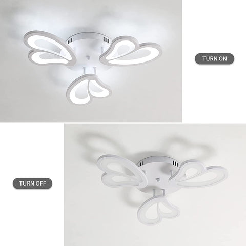 45W LED Deckenleuchte, 4050LM 6500K LED Deckenleuchte für Badezimmer Küche Wohnzimmer Schlafzimmer Balkon Garage
