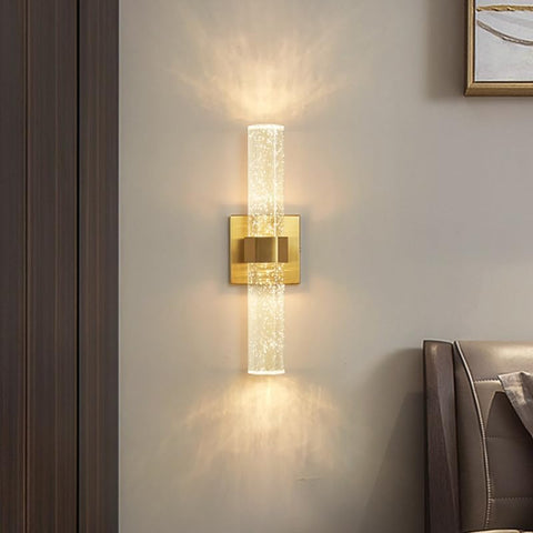 Moderne LED-Wandleuchte, Linienform, Wandleuchte, Warmweiß 3000 K. Für Schlafzimmer, Wohnzimmer, Flur, Eingang