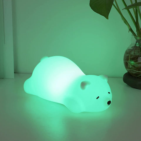 Baby Nachtlicht Kinder Nachtlicht, Kinder Nachtlicht USB Wiederaufladbare Baby Nachtlicht, Baby LED Nachtlicht Tragbare Silikon Mädchen Junge Nachttischlampe Baby Mädchen Geschenk