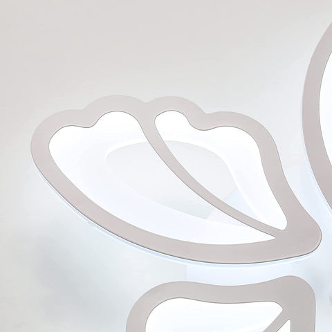 LED-Deckenleuchten, 36W Moderne Deckenleuchte, 3500LM 6000K Kaltweißes Licht für Wohnzimmer, Schlafzimmer und Flur (5 Acryl-Deckenleuchten)