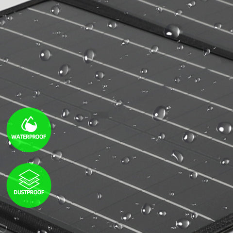 Optimierter Titel auf Französisch: 100 W, 18 V faltbares Solarladegerät, tragbare Tasche für Outdoor-Aktivitäten
