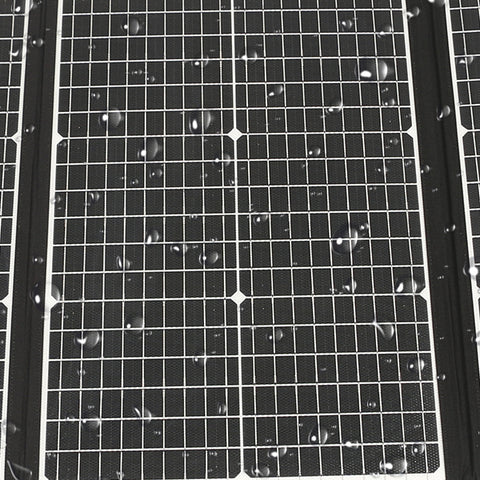 Faltbares Solarpanel, wasserdicht, aufmerksam und effizient, Solarzellen für Outdoor-Camping, Taschenladegerät, 100 W