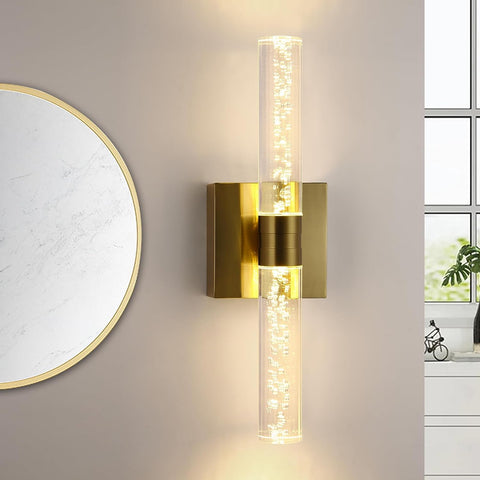 Moderne LED-Wandleuchte, Linienform, Wandleuchte, Warmweiß 3000 K. Für Schlafzimmer, Wohnzimmer, Flur, Eingang
