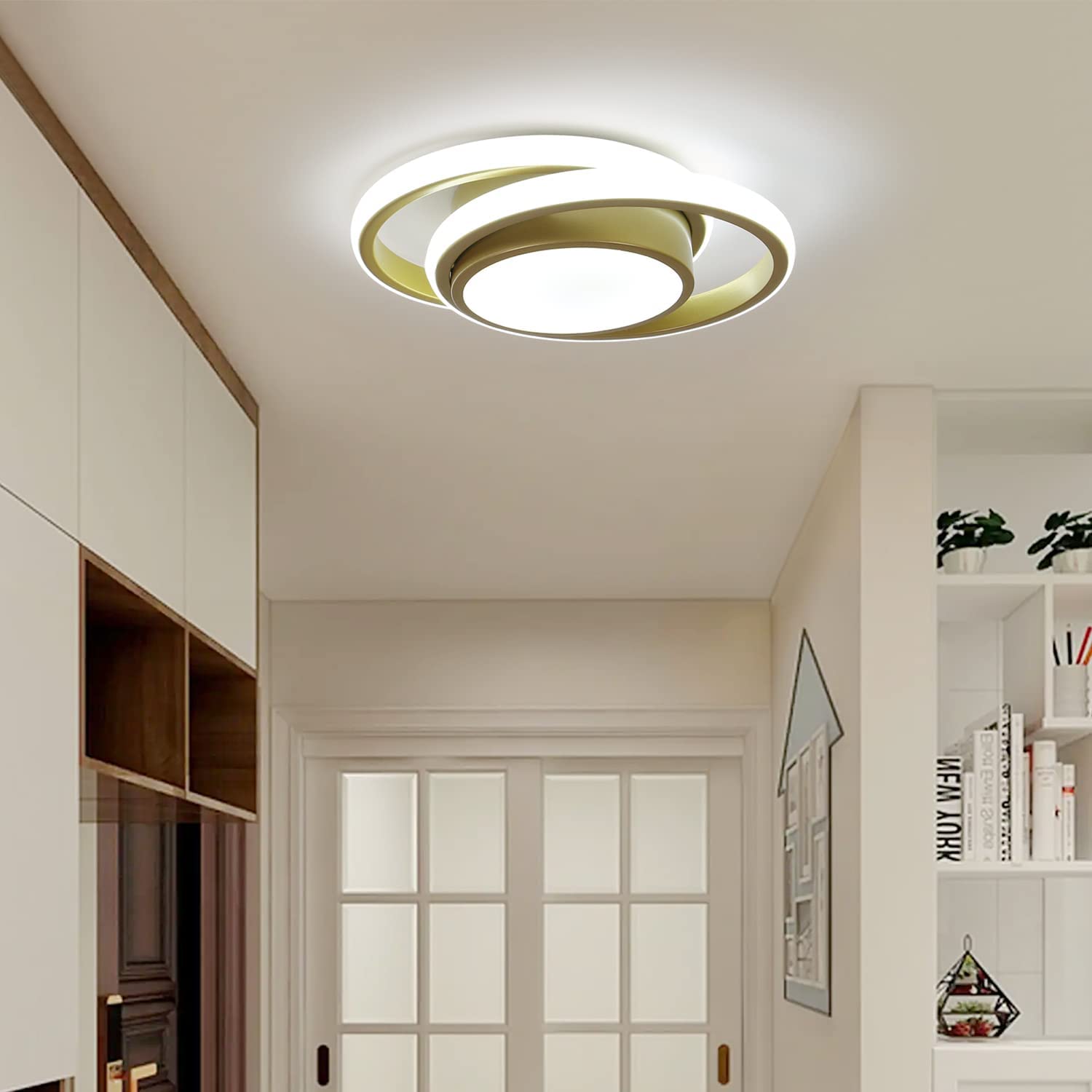 Plafonnier LED Moderne,26W 2500LM Simple Lumière de Plafond Design