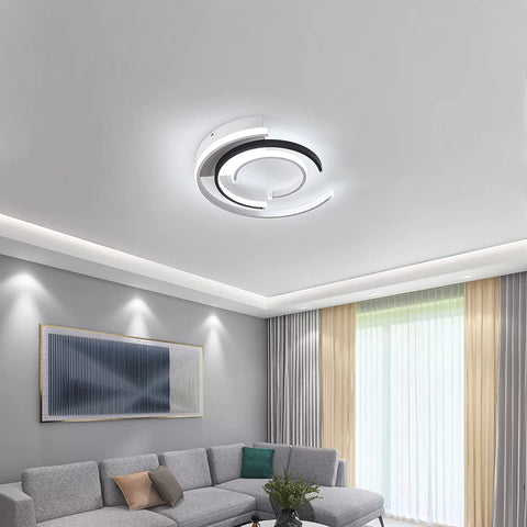 Dimmbare LED-Deckenleuchte mit Fernbedienung, 36 W, moderne LED-Deckenleuchte, 41 cm, Schlafzimmer-Deckenleuchten für Zuhause, Büro, Schlafzimmer, Wohnzimmer, Küche, Balkon, Flur, 3000–6000 K