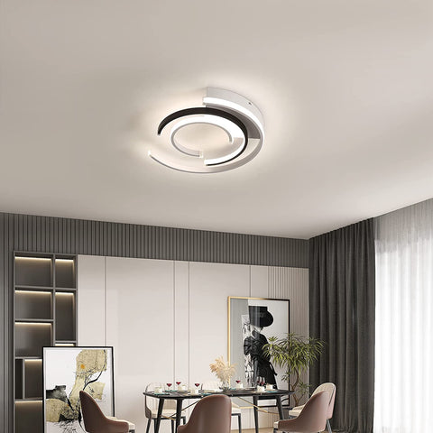 Dimmbare LED-Deckenleuchte mit Fernbedienung, 36 W, moderne LED-Deckenleuchte, 41 cm, Schlafzimmer-Deckenleuchten für Zuhause, Büro, Schlafzimmer, Wohnzimmer, Küche, Balkon, Flur, 3000–6000 K